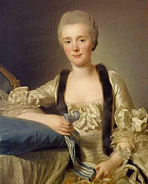 Alexander Roslin Portrait of Margaretha Bachofen-Heitz, wife of the Basle Ribbon merchant oil painting image